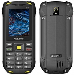 Aligátor R40 eXtremo Dual SIM Black-Yellow