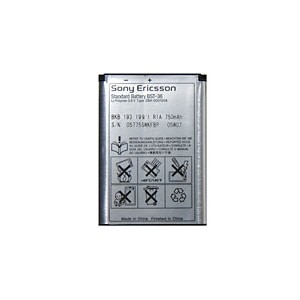 BST-36 SonyEricsson baterie 750mAh Li-Pol (Bulk)